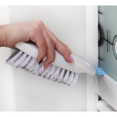 日本创意两用浴室瓷砖刷墙角缝隙清洁刷卫浴除污清洁刷子多功能刷 BKA01