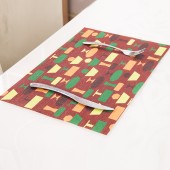 欧式桌面西餐垫 PVC印花餐垫 防水餐桌垫子隔热垫