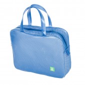 化妆包便捷式透明多功能大容量防水袋旅行包随身洗漱包手提收纳包（绿色小猫标 中号M）272