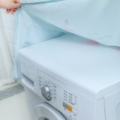 加厚洗衣机罩 布艺冰箱防尘罩 多用盖巾-棉质印花款 382
