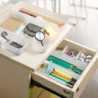 纳川 创意DIY自由组合收纳盒 抽屉整理盒套装A0203-B（5个装）