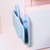 抽屉锁儿童安全锁婴儿防护开冰箱门多功能宝宝防夹手柜子柜门锁扣