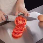 304不锈钢菜板切菜板防霉防水家用水果辅食案板砧板厨房（大款45*30cm）