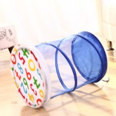 数字网桶带盖可折叠脏衣篮/洗衣篮