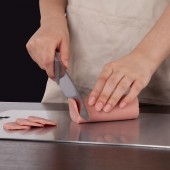 304不锈钢菜板切菜板防霉防水家用水果辅食案板砧板厨房（迷你款24*15cm）