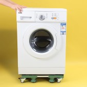 洗衣机底座通用不锈钢置物架滚筒专用垫高架子防水防潮冰箱脚架（基础四脚款）