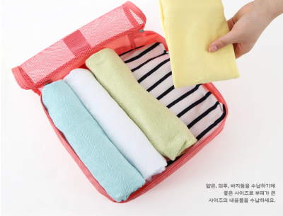 韩国旅行整理收纳包 多功能尼龙网格透气收纳袋（M）单独网袋