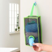 家用挂式整理袋厨房垃圾袋收纳储存袋多功能环保透气塑料袋抽取袋（大号）