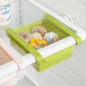 家用创意抽动式冰箱收纳盒保鲜盒保鲜隔板层多用收纳架整理置物架