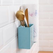 旋转筷子筒收纳架厨房餐具多功能收纳架家用台面厨具杂物架子壁挂置物盒