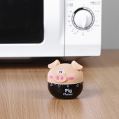创意卡通小猪定时器可爱闹钟时间管理器厨房烘焙机械倒计时提醒器（RB543）