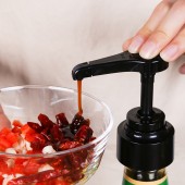 蚝油挤压器家用番茄酱按压器酱油按压式泵头挤耗油神器耗油按压嘴（硅胶吸管）