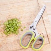 厨房葱花剪多功能不锈钢多层剪刀剪菜器家用紫菜碎剪切菜器