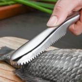 创意不锈钢鱼鳞刨刮鱼鳞器厨房用品工具鱼鳞刷刮鱼器刮鳞器打鳞器