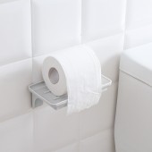 卫生间纸巾盒厕所卫生纸置物架家用免打孔手纸盒创意粘胶式厕纸盒