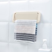 L型免打孔毛巾架粘贴式无痕挂架毛巾架子浴室卫生间置物架厨房抹布架