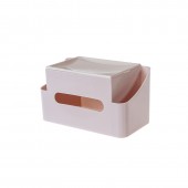 手纸盒卫生间厕所凸字斜坡免打孔家用纸巾盒卷纸筒抽纸厕纸盒卫生纸置物架