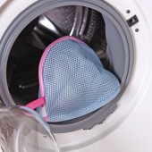 创意家用洗衣袋双层加厚洗衣机网袋内衣文胸专用防变形细网护洗袋  三角形