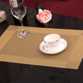 长方形餐桌垫隔热垫加厚pvc防水防油碗垫子大号家用创意餐桌餐垫 对角2色方格