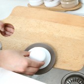 奶嘴状纳米海绵擦家用金刚砂洗碗洗锅底刷厨子房去污工具纳米海绵魔力擦