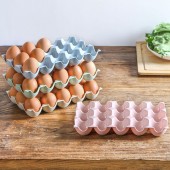 鸡蛋保鲜收纳盒鸡蛋盒厨房橱柜鸡蛋保鲜盒鸡蛋格鸡蛋托冰箱保鲜收纳盒 15格
