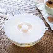 杯盖密封盖多用盖食品级硅胶盖杯子盖通用保鲜圆形碗盖硅胶保鲜膜（小号）10cm