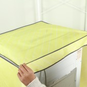 直筒自动洗衣机罩冰箱盖布防尘防晒罩防水盖巾微波炉北欧风床头柜（单筒波轮型）368