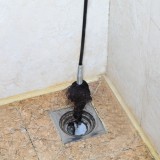 管道疏通器家用弹簧头发钩子厨房通下水道工具水管钢丝毛发清洁器（黑色管）
