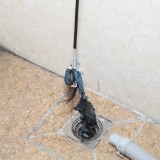 管道疏通器家用弹簧头发钩子厨房通下水道工具水管钢丝毛发清洁器（黑色管）