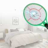 电蚊拍家用安全苍蝇拍超大三层网面锂电池强力蚊子拍多功能灭蚊器闪电 电池款