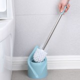 家用卫生间双面长柄马桶刷无死角软毛去污清洁刷洁厕刷套装缝隙刷（花型）1214