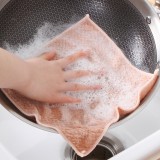 加厚抹布厨房家务清洁布毛巾不掉毛吸水擦桌子洗碗布擦手巾
