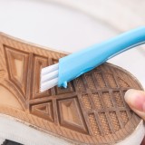 鞋刷软毛鞋刷家居多功能塑料硬毛清洁刷双面刷头生活用品长柄刷子