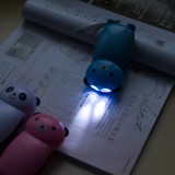 卡通LED自发手电筒迷你手电筒儿童环保卡通节能照明应急灯随手小手电