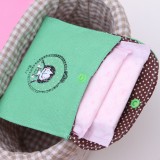 韩版大容量卫生巾收纳包可爱便携装姨妈巾袋子放卫生棉巾月事小包
