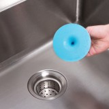 卫生间厨房下水管道除臭盖硅胶浴室小人造型防虫防反水防臭地漏芯