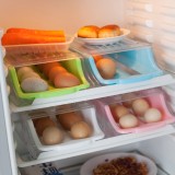 抽屉式鸡蛋收纳盒 冰箱橱柜鸡蛋食物整理盒 保鲜盒