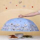 可折叠锡箔保温菜罩冬季饭菜罩剩菜罩餐桌罩食物家用保温罩盖菜罩（大号）