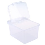 厨房食品级带盖透明药箱状米桶杂粮储存盒粮食储存罐掀盖居家杂物收纳盒4L YS-6128