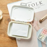 药盒便携迷你药盒子创意随身薬盒分装药盒装六格分格透明独立盖小药盒