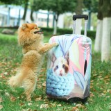 独立印花 动物图案弹力加厚行李箱套拉杆箱旅行防尘罩保护套（XL码）365