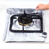 煤气灶加厚铝箔纸厨房耐高温厨房燃气灶可折叠清洁垫锡纸防油纸垫 2片装（普通款）