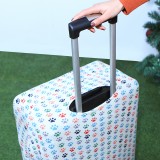 行李箱保护套弹力拉杆箱套旅行箱防尘罩袋防污加厚耐磨套拉杆箱罩（印花款）（M码22寸）中号204