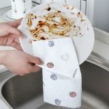 吸油纸吸水一次性卷筒厨房用纸加厚专用卷纸卫生纸擦手洗碗纸擦桌布80张