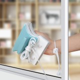 擦玻璃器单层平房磁力双面擦窗户刷玻璃清洁器家用玻璃磁刮玻璃擦（F款方形）