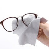 自封式眼镜防雾布加厚款柔软擦拭布超细纤维眼镜布手机屏幕镜片清洁布