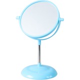 圆形化妆镜台式双面梳妆镜桌面公主镜书桌便携简约加大号放大高清镜子