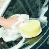 洗车海绵大号汽车用品专用擦车用海绵刷吸水海绵块8字海绵汽车擦