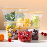 加厚密封袋冰箱自封食物保鲜袋塑料袋家用分装双筋式食品密封收纳袋
