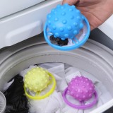 洗衣机漂浮物过滤网袋滤毛器除毛器清洁去污洗衣球衣物洗护球 （刺球形）深色系